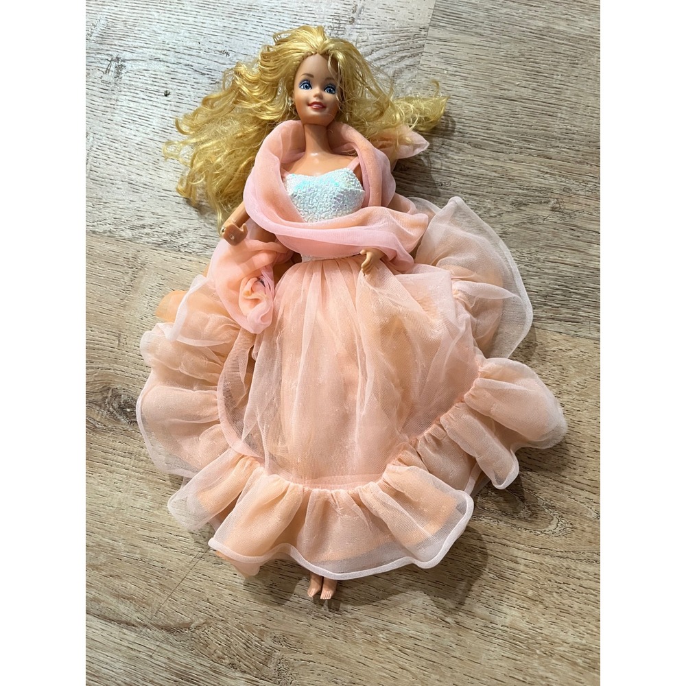 Vintage Mattel Barbie Peaches n Cream Superstar Face Mold Blonde Doll